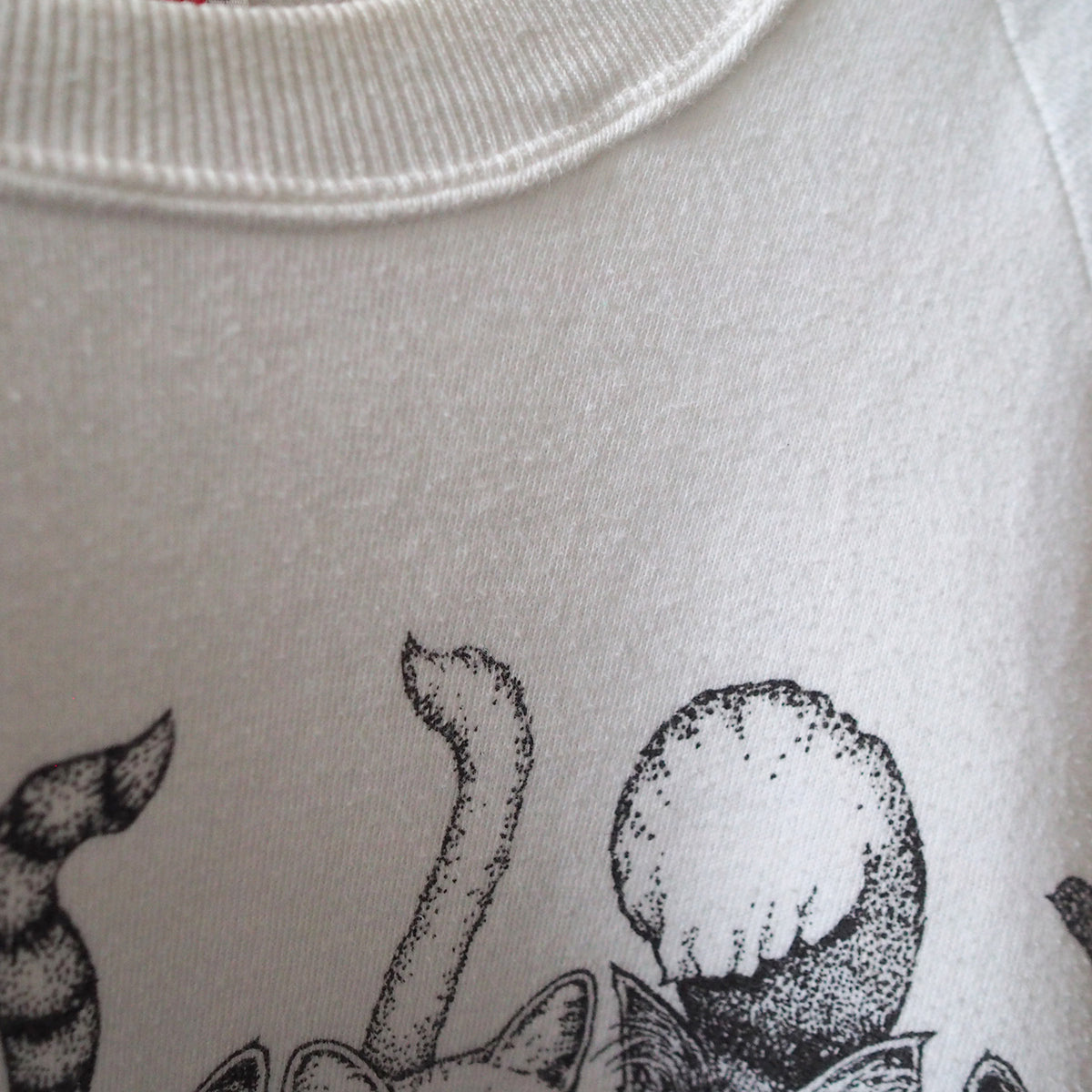 HEP CAT "Cats Coming and Going" Sweatshirt / 80s- / Made in USA