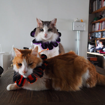 Halloween Paracord & Knit Collar🎃