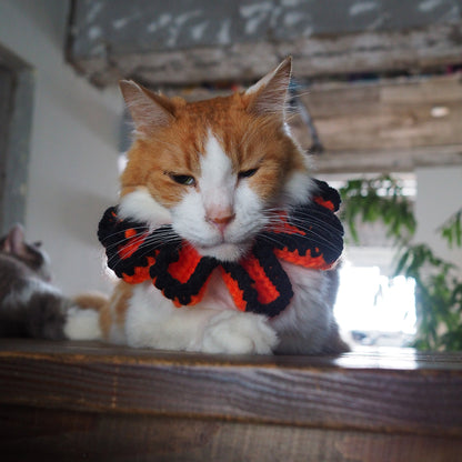 Halloween Paracord & Knit Collar🎃