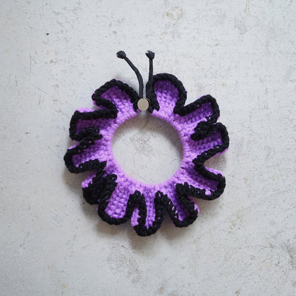 Halloween Paracord & Knit Collar🎃