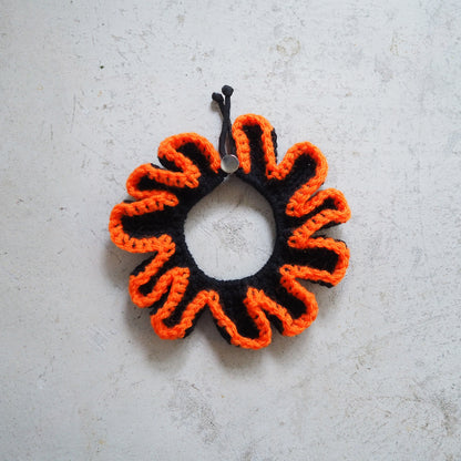 Halloween Paracord & Knit Collar🎃