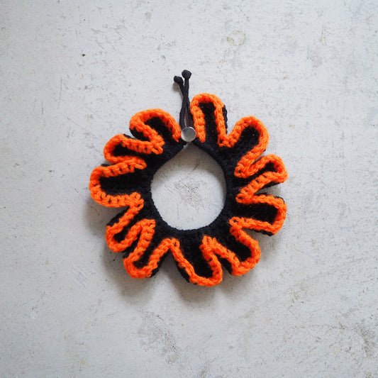 Halloween Paracord & Knit Collar🎃