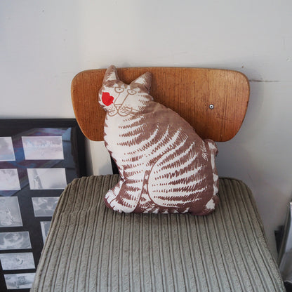 Kliban Cat Cushion / 70s-