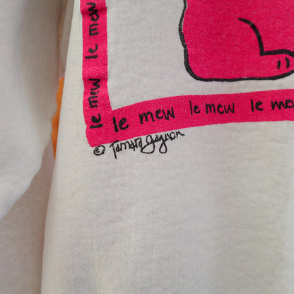 Le Mew Sweatshirt / 80s- / Made in USA