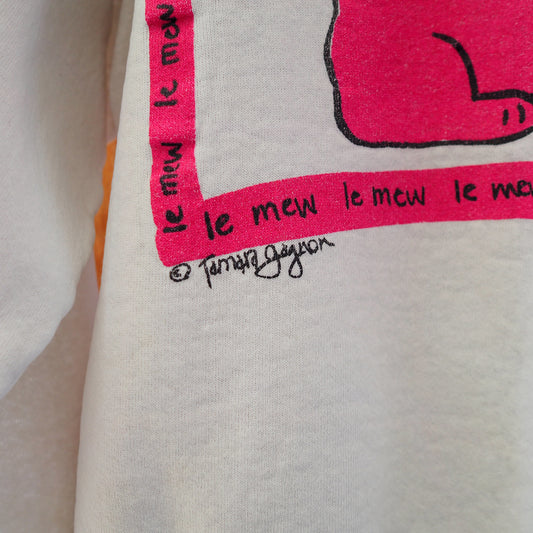 Le Mew Sweatshirt / 80s- / Made in USA