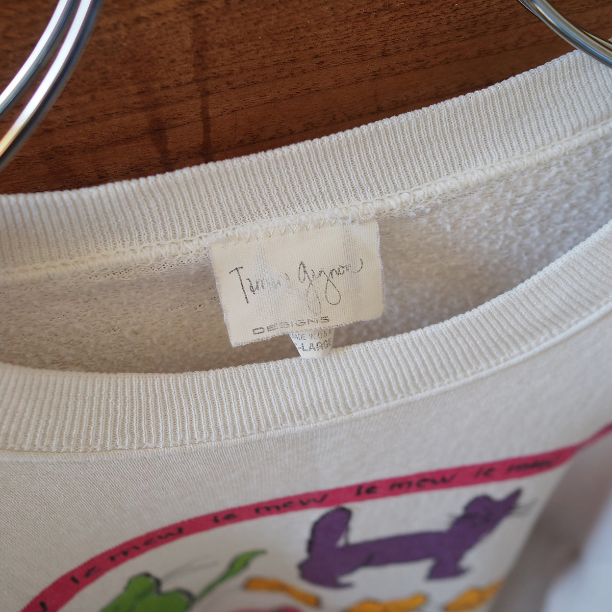 Le Mew Sweatshirt / 80s- / Made in USA