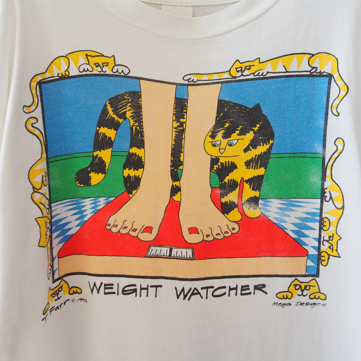 Weight Watcher Tee / 90s / Made in USA