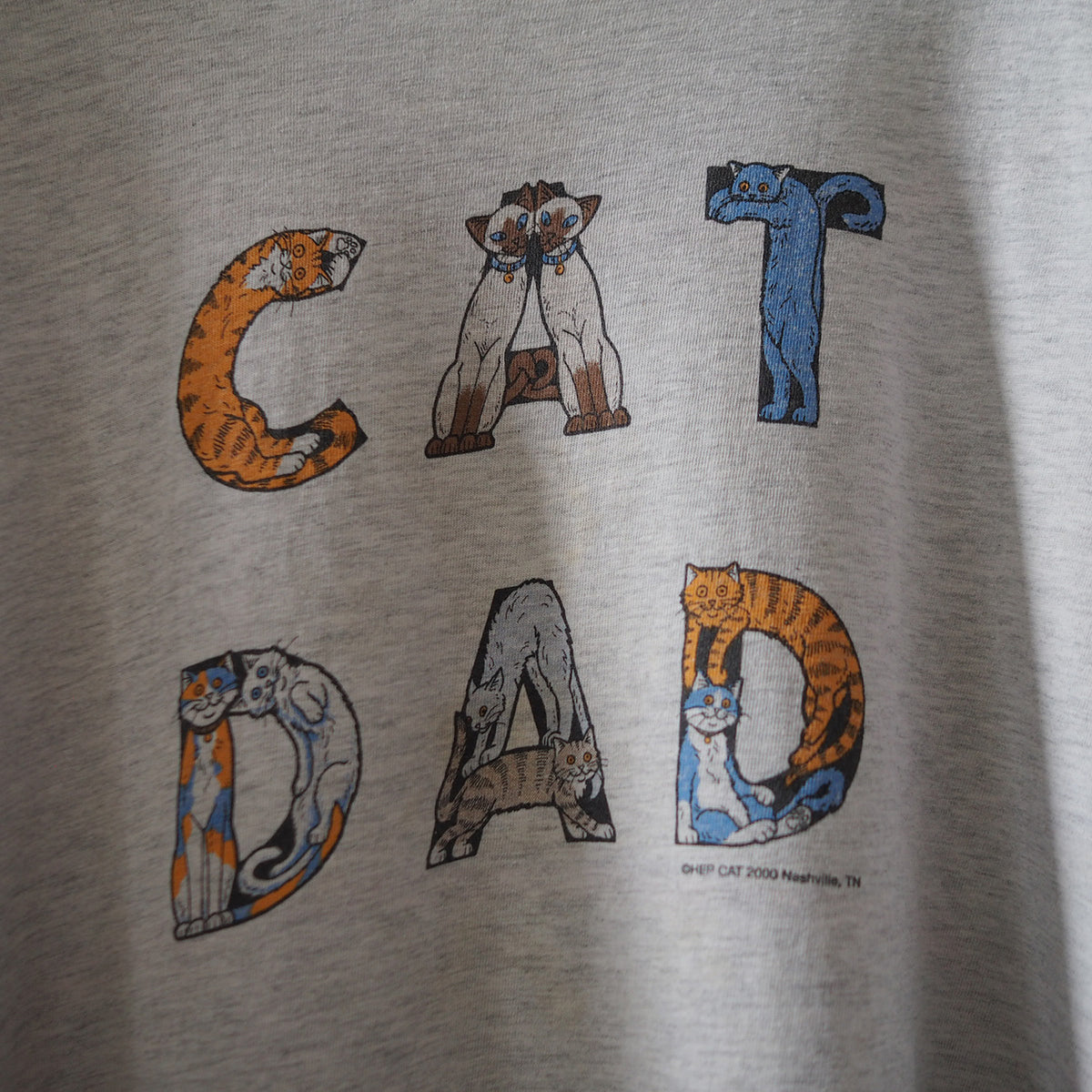 HEP CAT Cat Dad Tee / 00s