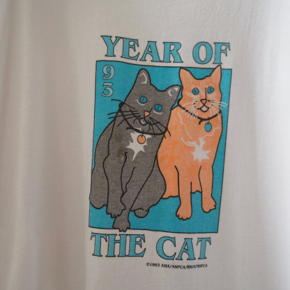 Year of the Cat Tee / 90s / Made in USA