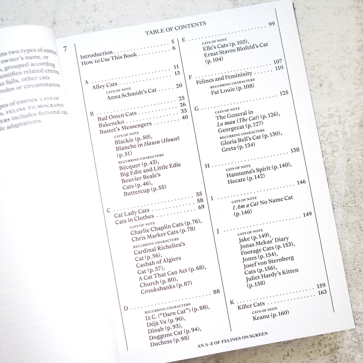 THE ENCYCLOPEDIA OF MOVIE CATS: AN A-Z OF FELINES ON SCREEN