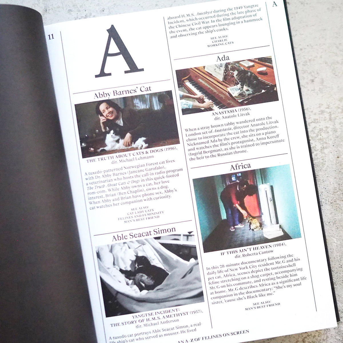 THE ENCYCLOPEDIA OF MOVIE CATS: AN A-Z OF FELINES ON SCREEN