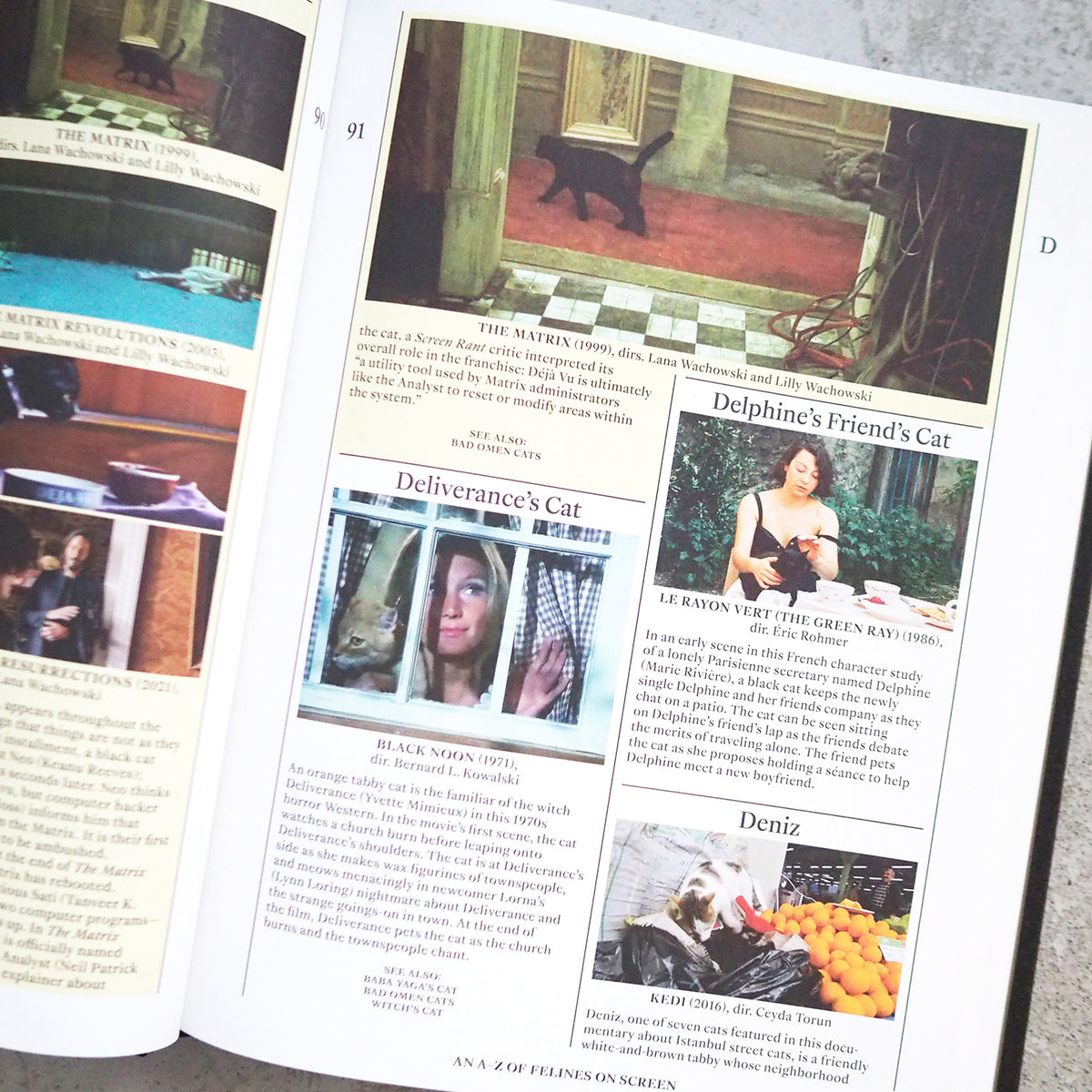 THE ENCYCLOPEDIA OF MOVIE CATS: AN A-Z OF FELINES ON SCREEN
