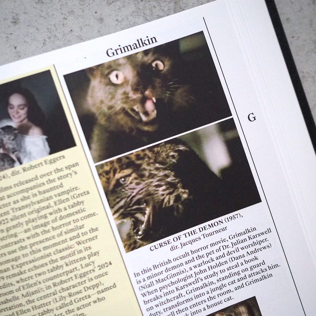 THE ENCYCLOPEDIA OF MOVIE CATS: AN A-Z OF FELINES ON SCREEN