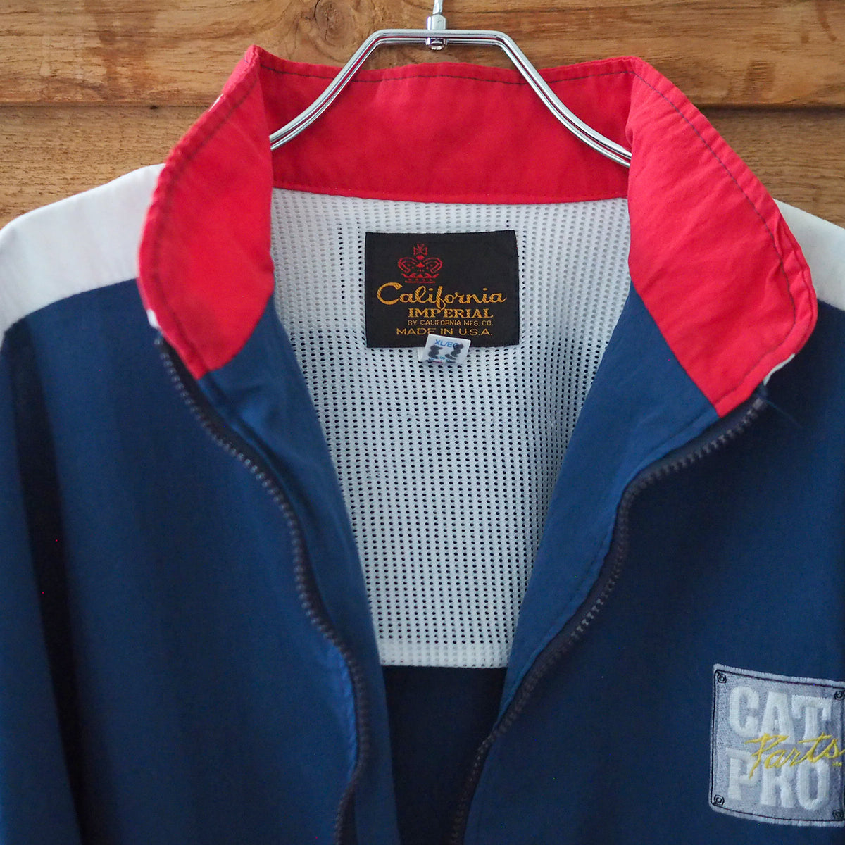Caterpillar "CAT PRO Parts" Nylon Jacket / 80s- / Made in USA