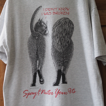 HEP CAT Are you "Fixed"? Tee / 90s