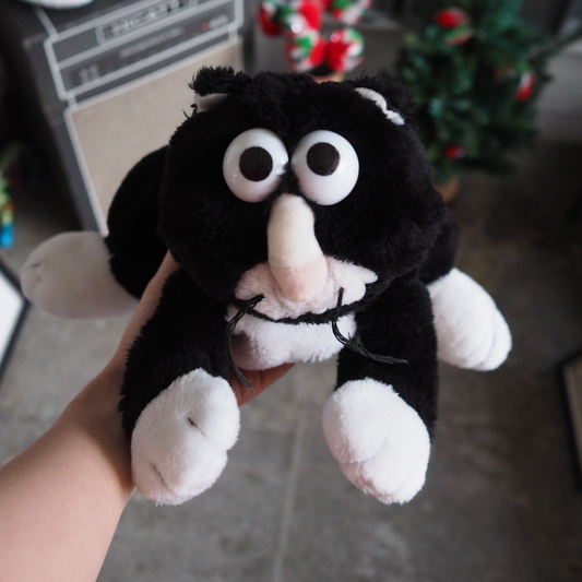 Alley Kats Plush / Black / 80s