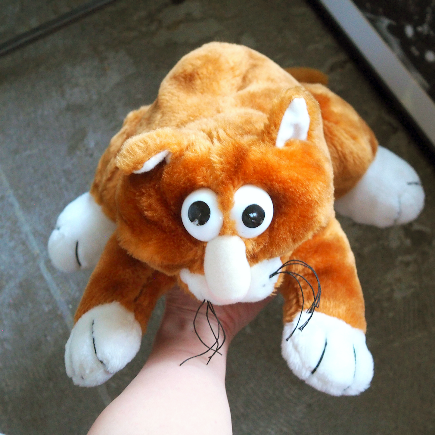 Alley Kats Plush / Orange / 80s