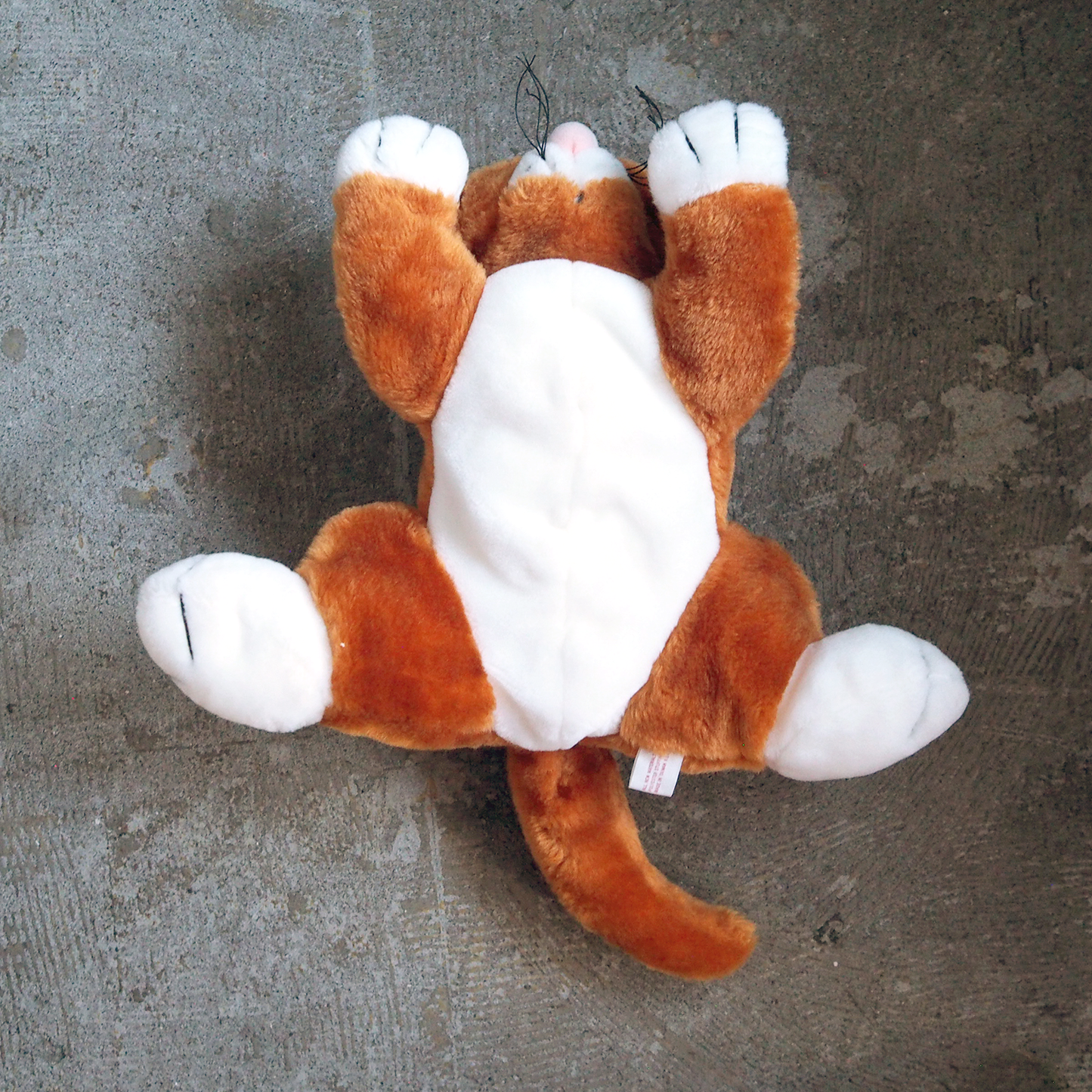 Alley Kats Plush / Orange / 80s