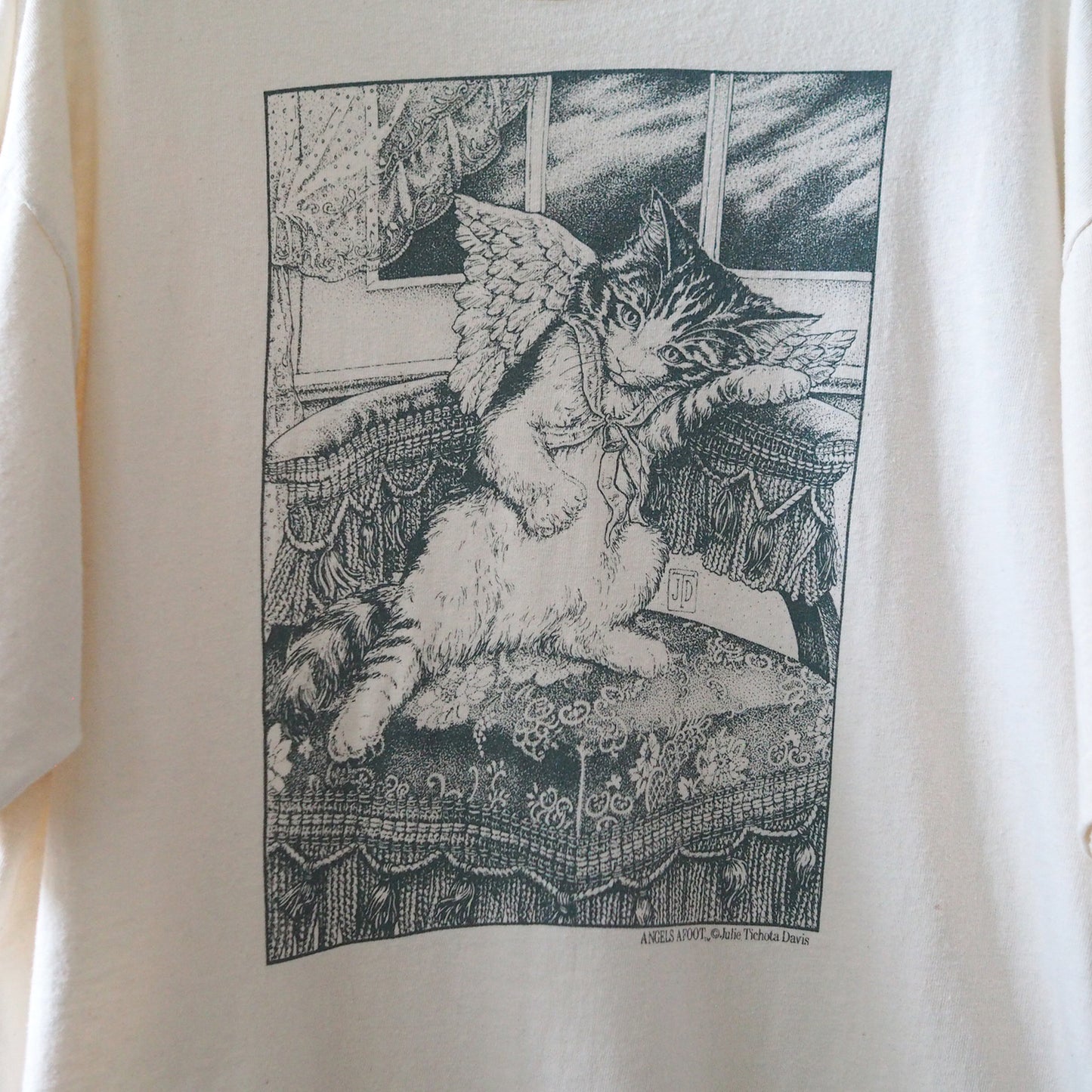 Angel Afoot Tee / 90s / Made in USA
