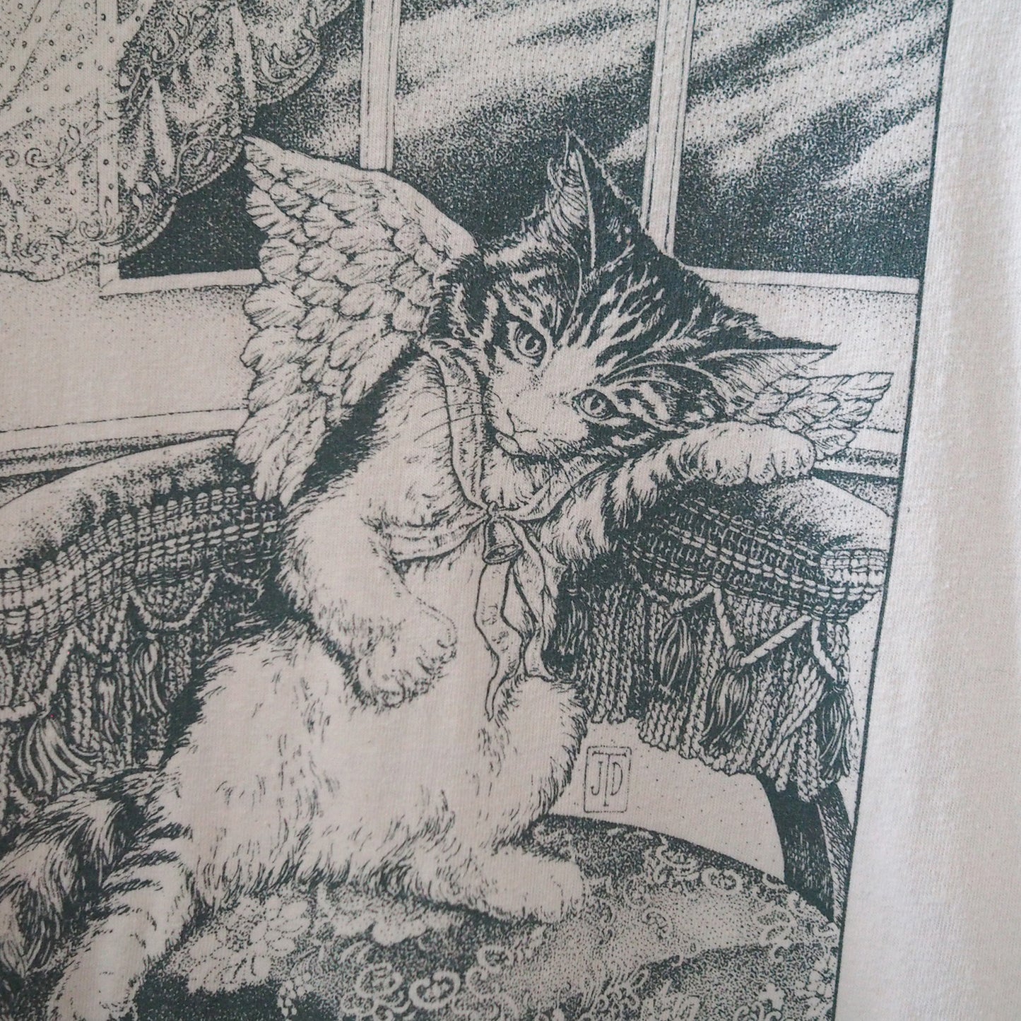 Angel Afoot Tee / 90s / Made in USA