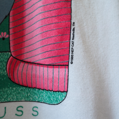 HEP CAT Angel Puss Sweat / 90s / Made in USA