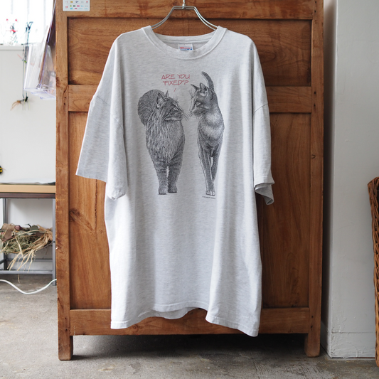 HEP CAT Are you "Fixed"? Tee / 90s / Made in USA