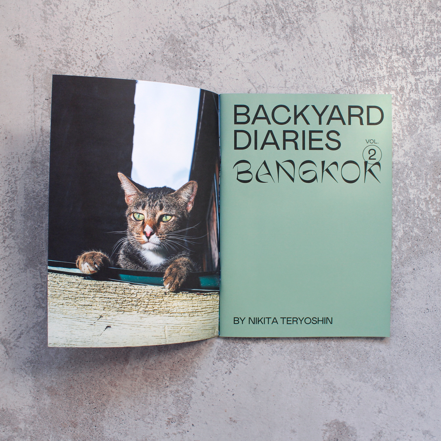 Backyard Diaries Vol. 2 - Bangkok, Black Cat Edition