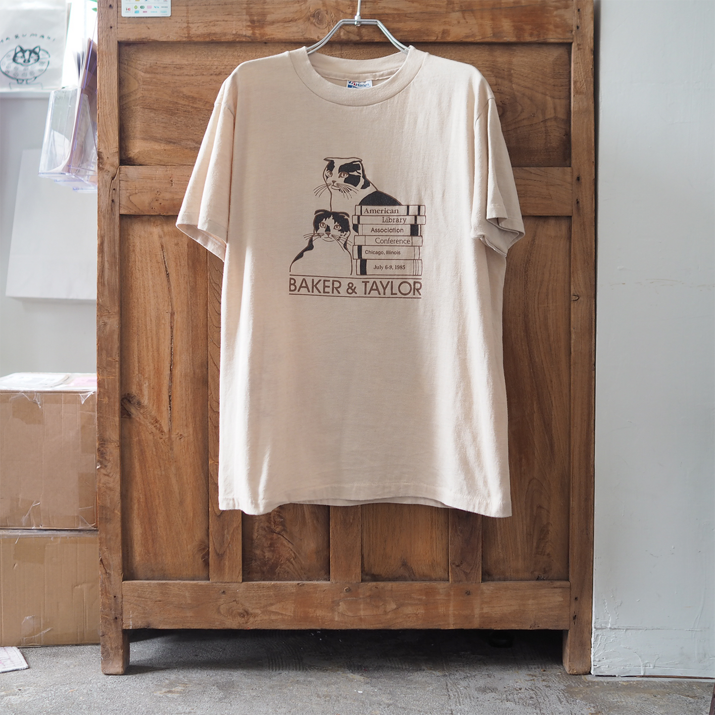 Baker & Taylor Tee / 80s- / Made in USA