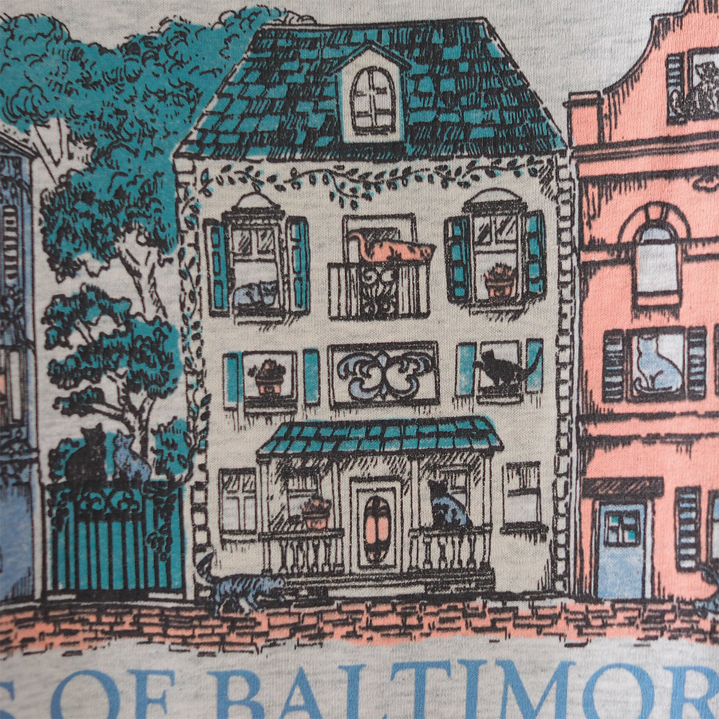 Cats of Baltimore Tee / 80s-90s