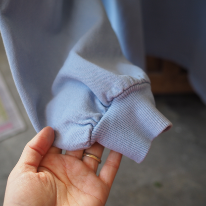 Big Blue Cat Long Sleeve Polo Shirt / 00s / Made in USA