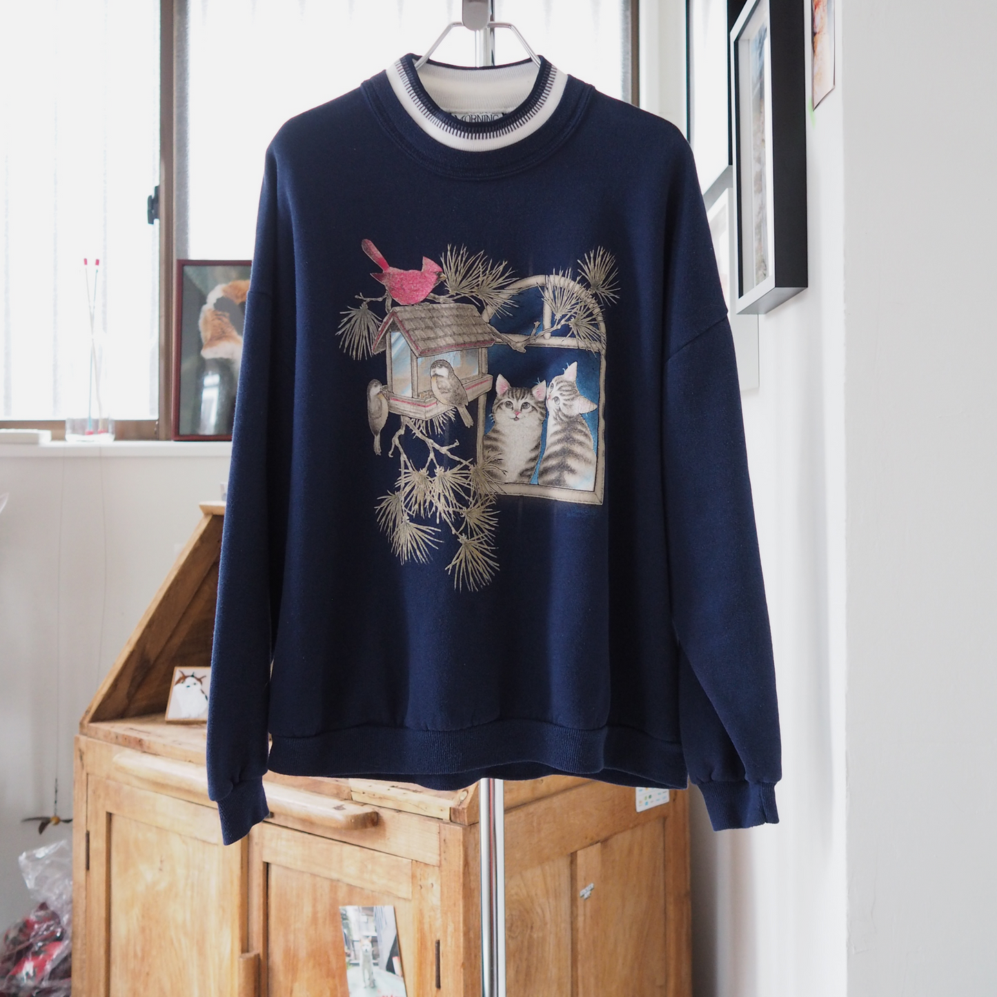 Bird Watching Sweat / 90s / Made in USA