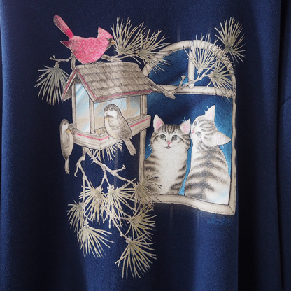 Bird Watching Sweat / 90s / Made in USA