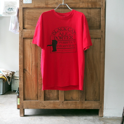Black Cat Ale & Porter Tee / 90s