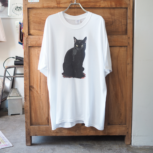 Black Cat Tee / 90s-