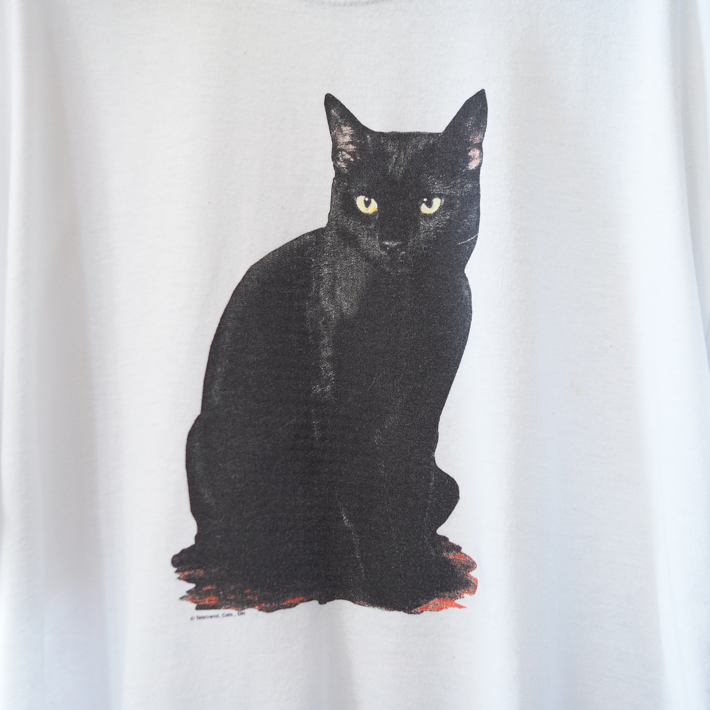Black Cat Tee / 90s-