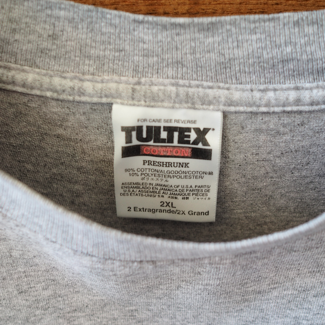 The Black Cat Gray Shirt / 90s