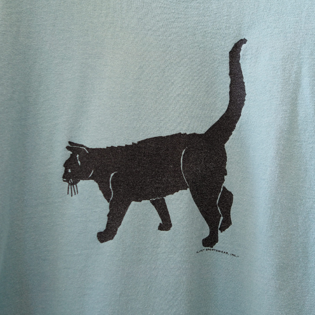 The Black Cat Shirt / 90s / Made in USA