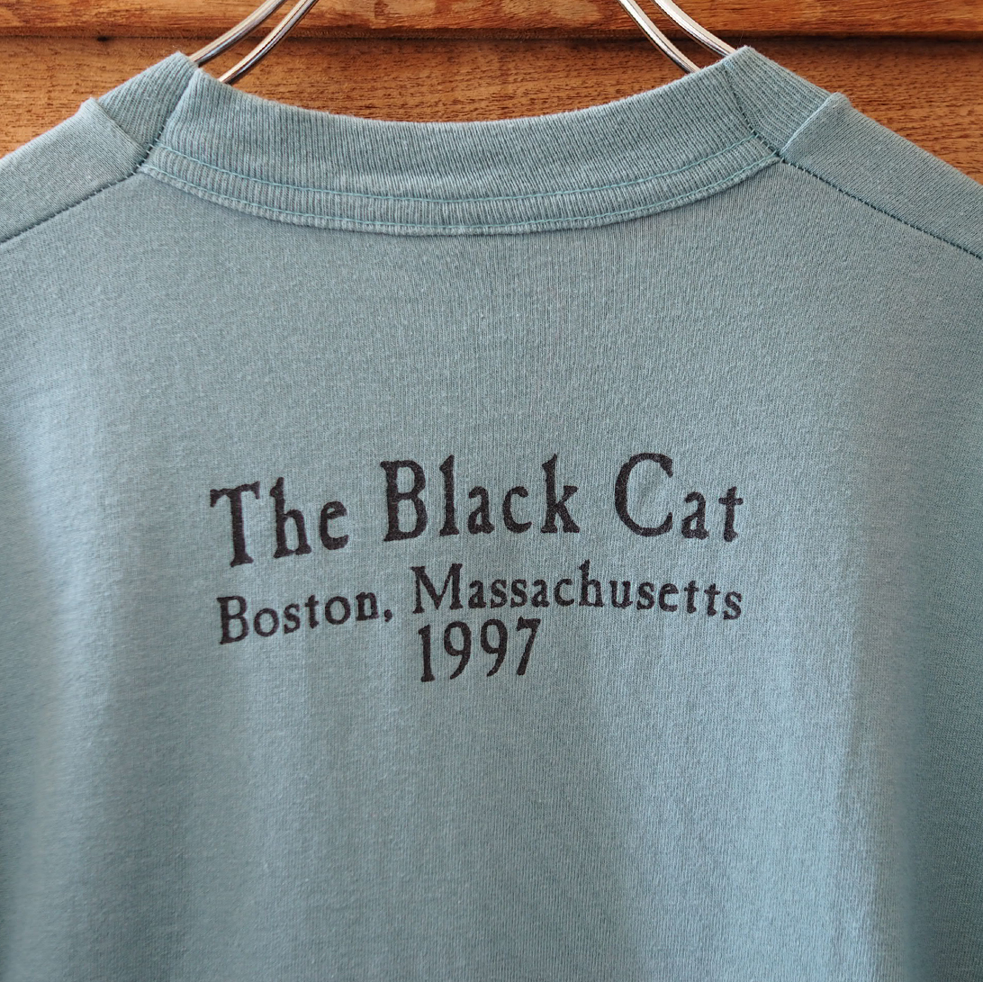 The Black Cat Shirt / 90s / Made in USA