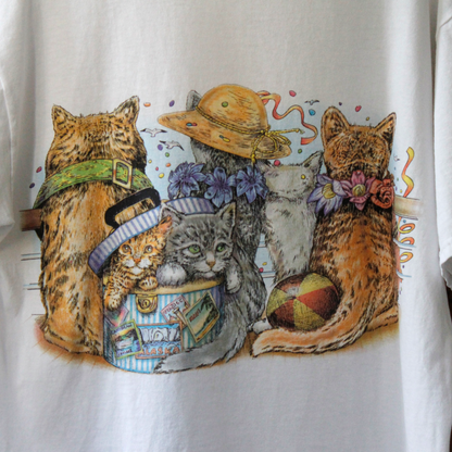 Boat Cruise Tee / Prints of Tails / 90s