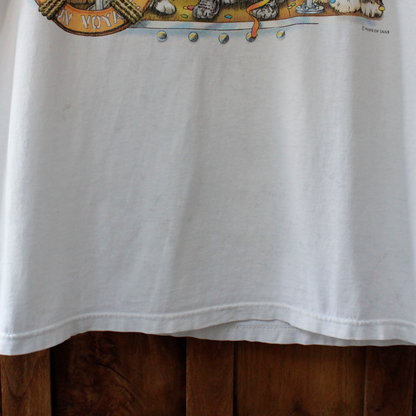 Boat Cruise Tee / Prints of Tails / 90s