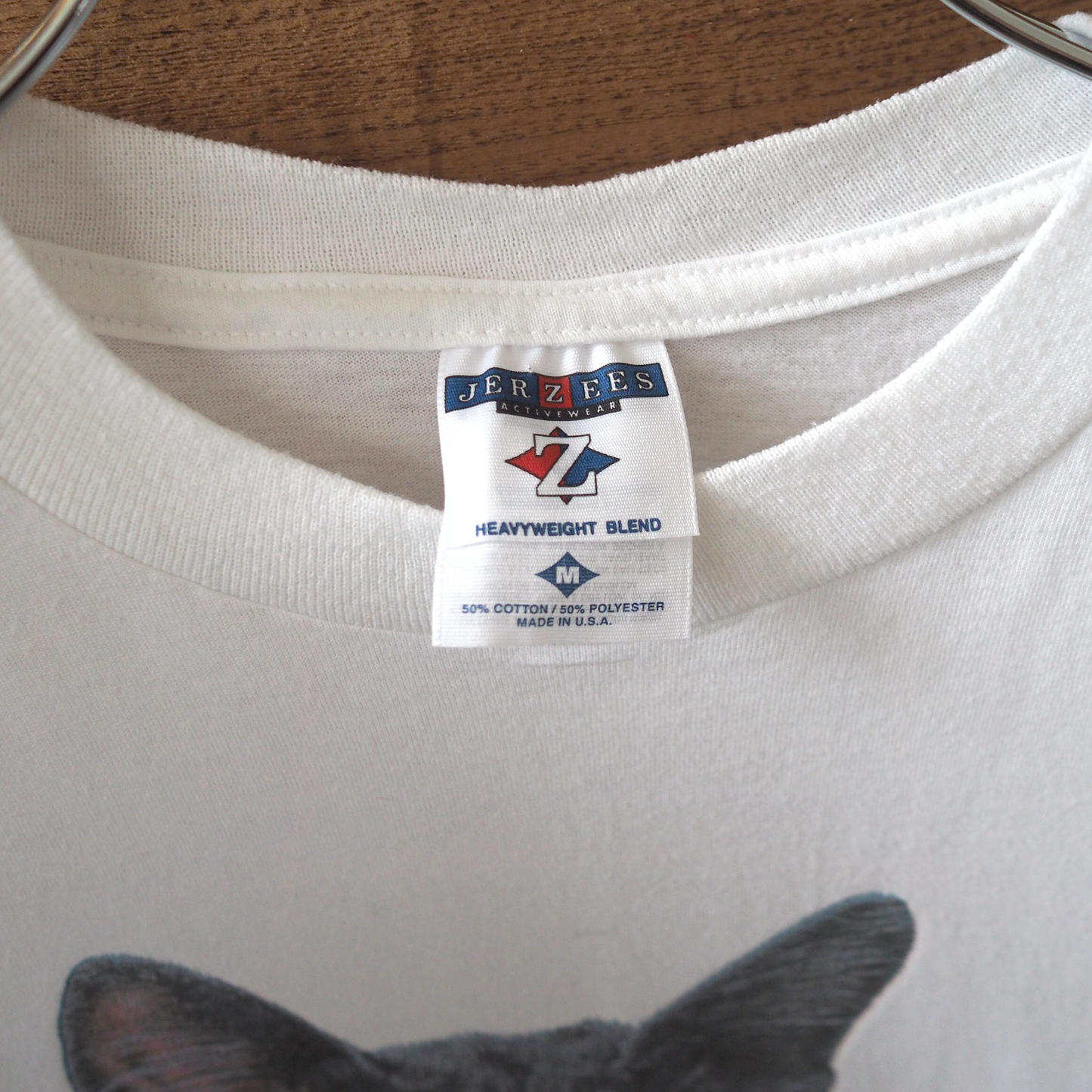 British Shorthair Portrait Tee / 90s / Made in USA