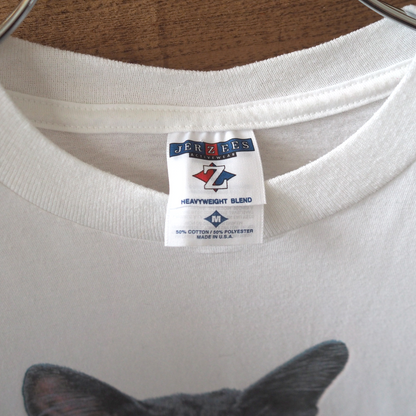 British Shorthair Portrait Tee / 90s / Made in USA