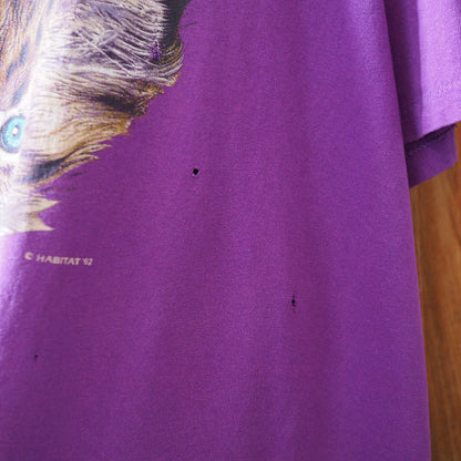 Kitten Brothers Portrait Tee / 90s / Made in USA