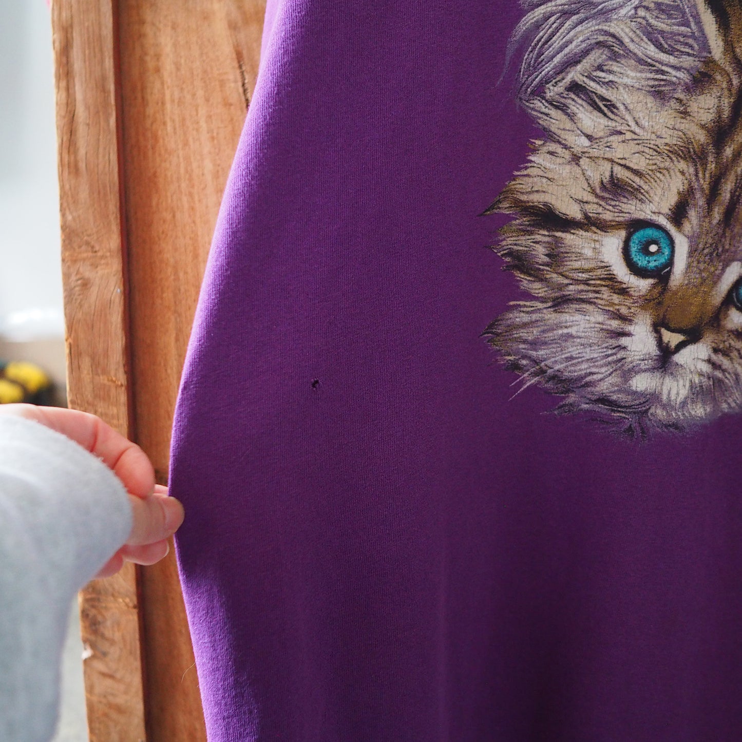 Kitten Brothers Portrait Tee / 90s / Made in USA