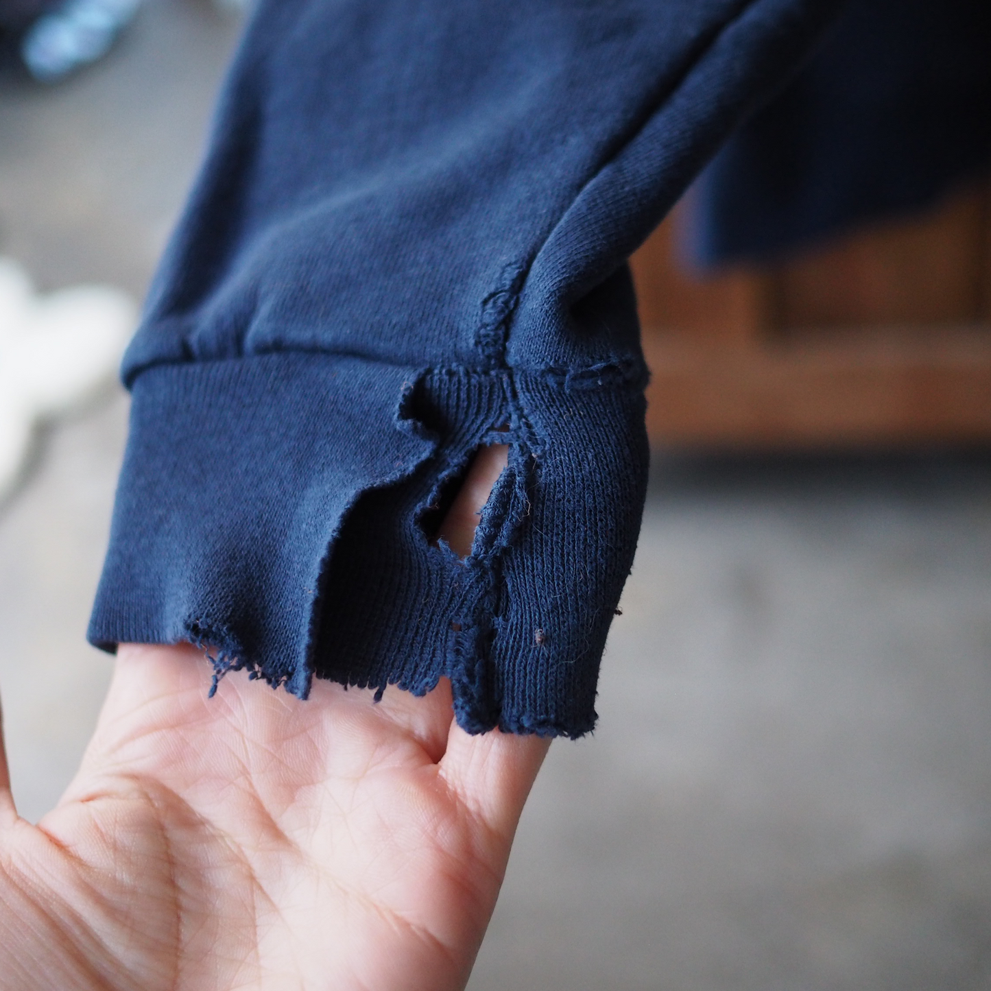 Brown Tabby Hoodie / 90s