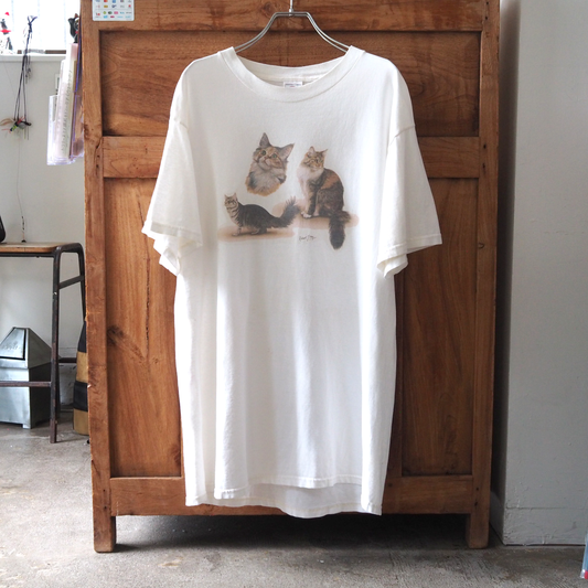 Brown Tabby Cat Tee / 00s-