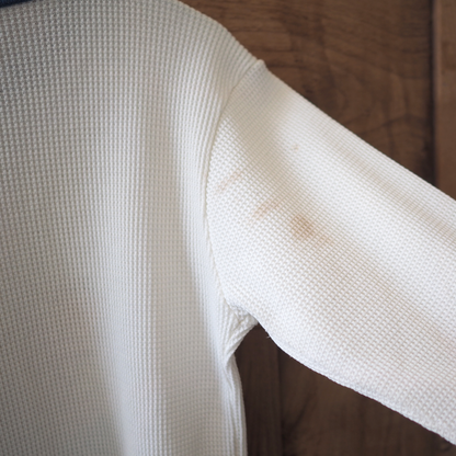 Garfield Bun Warmer Waffle Shirt / 80s / Made in USA