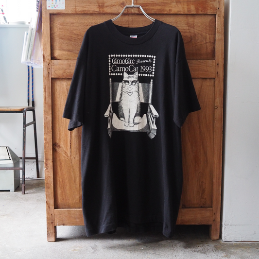 CamoCare CamoCat Tee / 90s / Made in USA