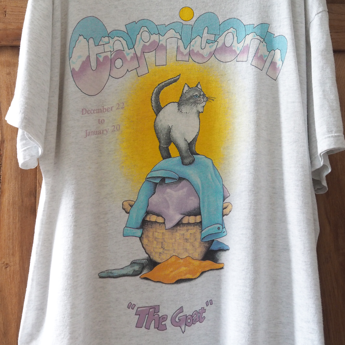 Capricorn Tee / 90s / Made in USA
