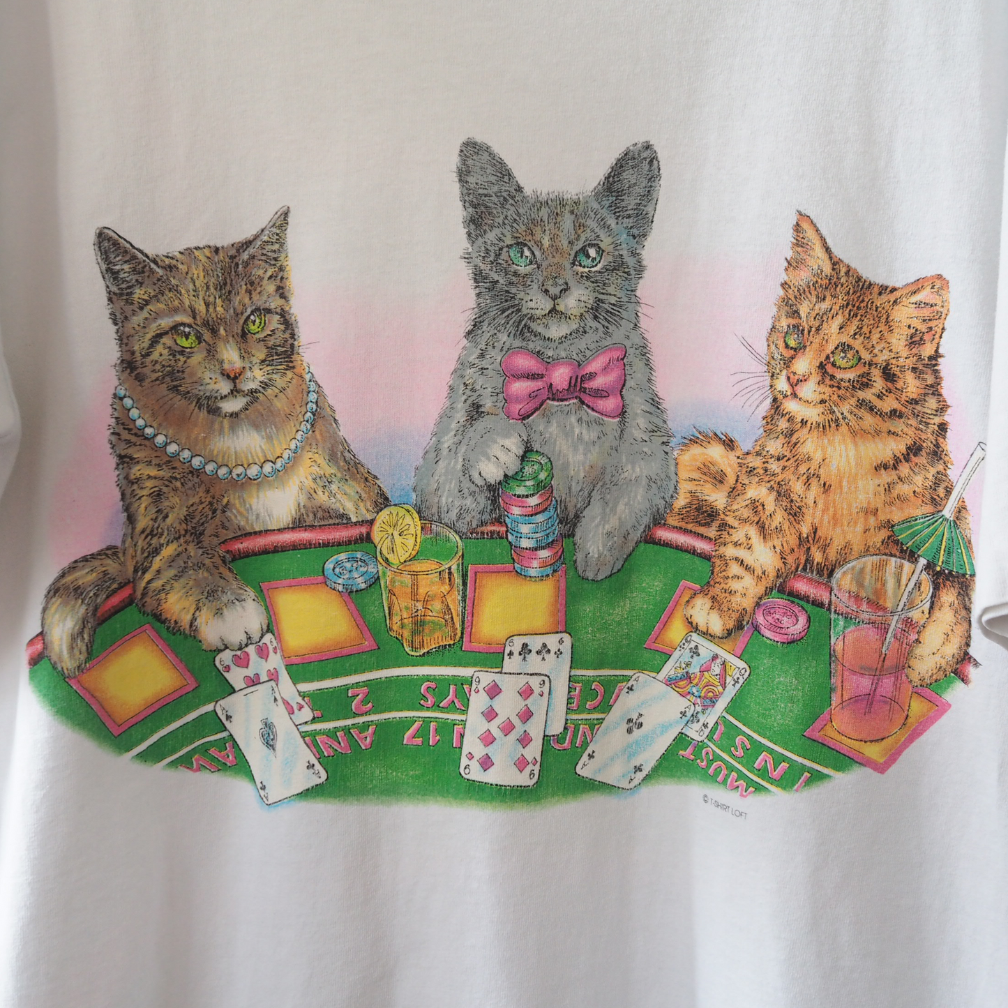 Casino Tee / 90s / Made in USA